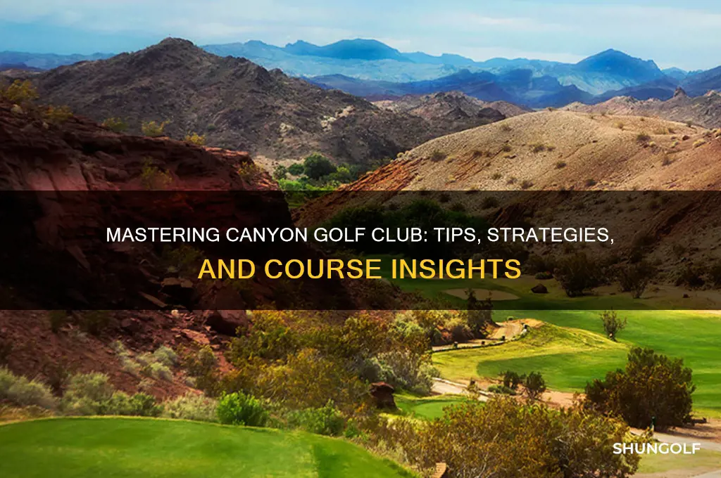 how to play canyata golf club