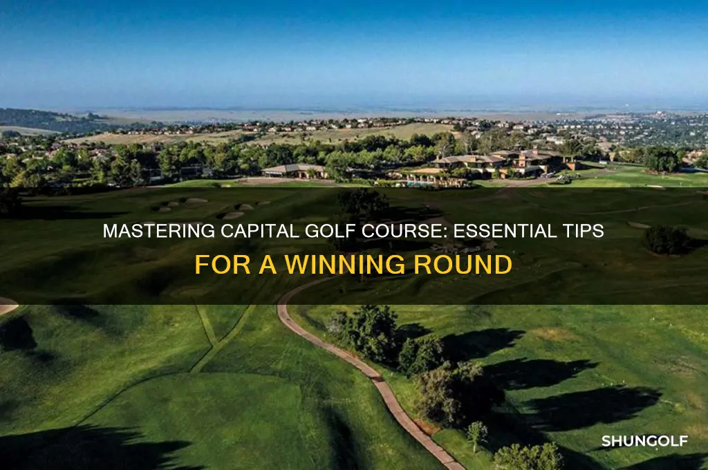 how to play capital golf course
