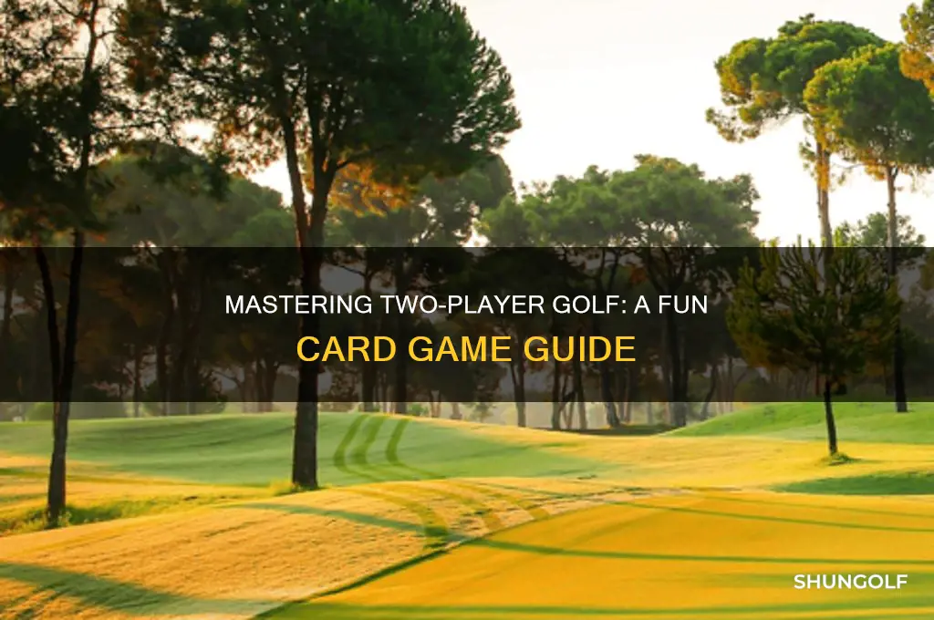 how to play card game golf with 2 players
