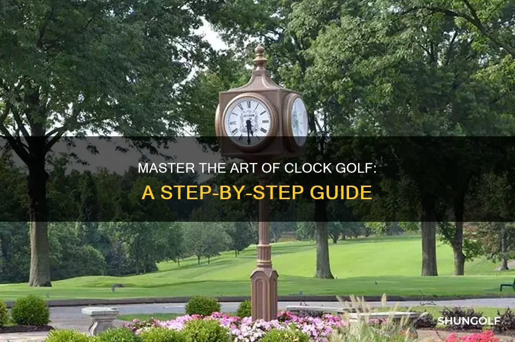 how to play clock golf