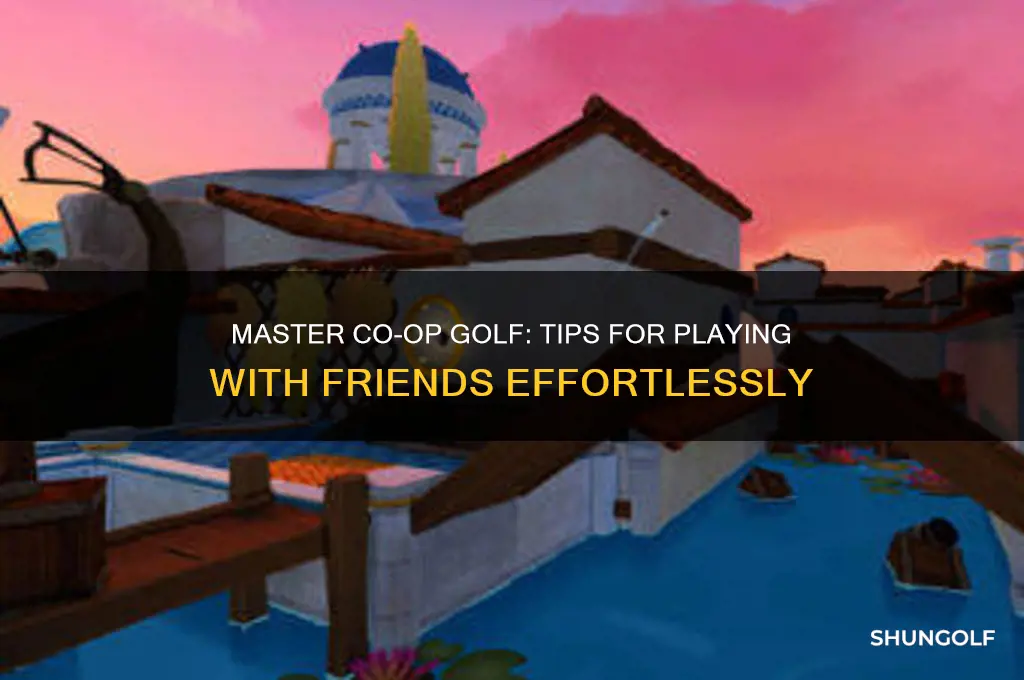 how to play co op golf with friends