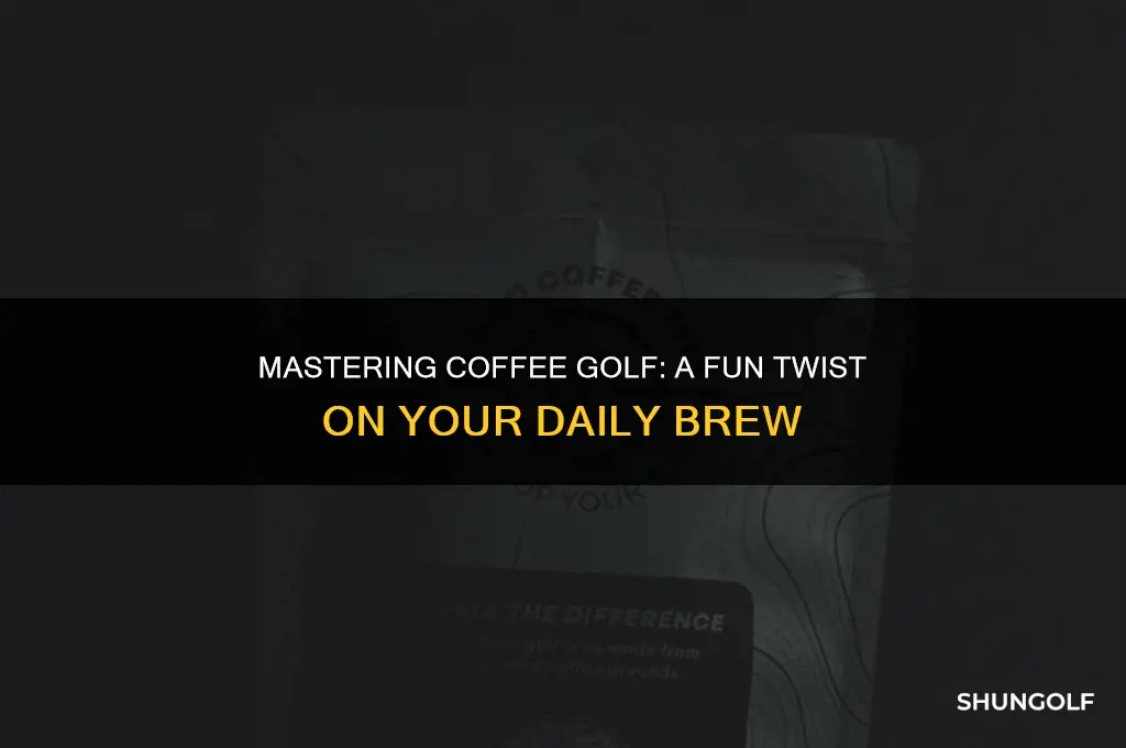 how to play coffee golf