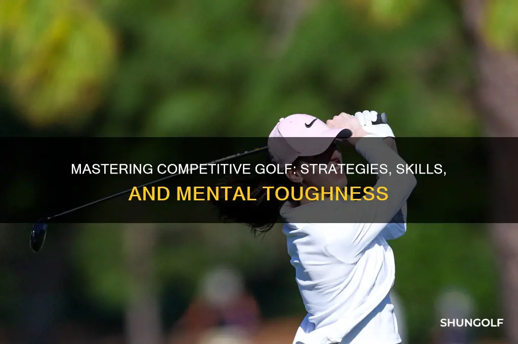how to play competitive golf