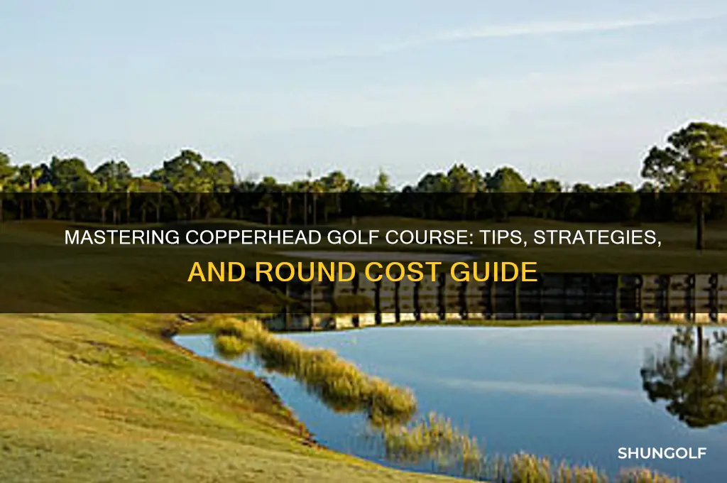 how to play copperhead golf course golf round cost