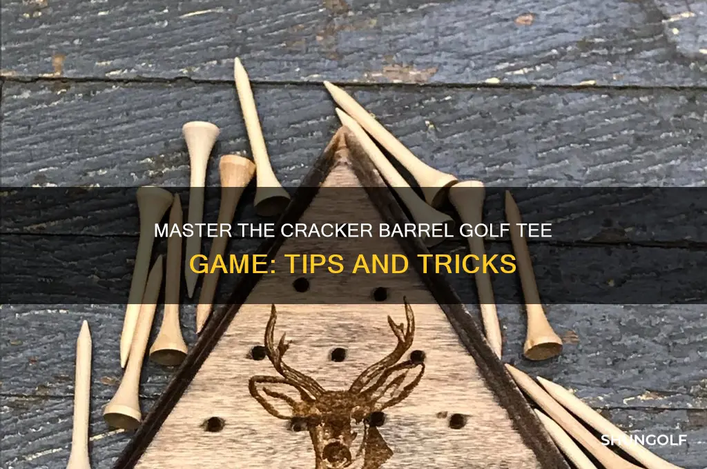 how to play cracker barrel golf tee game