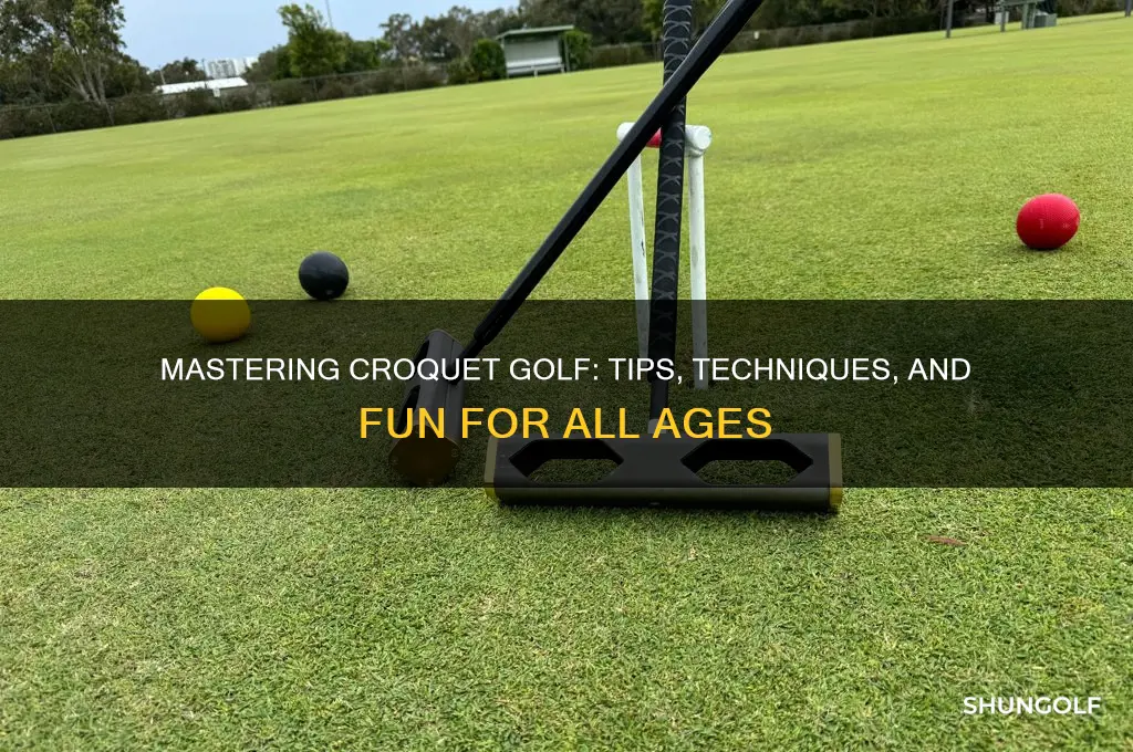 how to play croquet golf