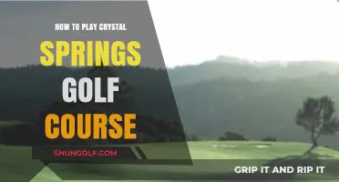 Mastering Crystal Springs: Tips and Strategies for Playing the Course
