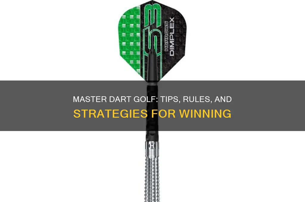 how to play dart golf