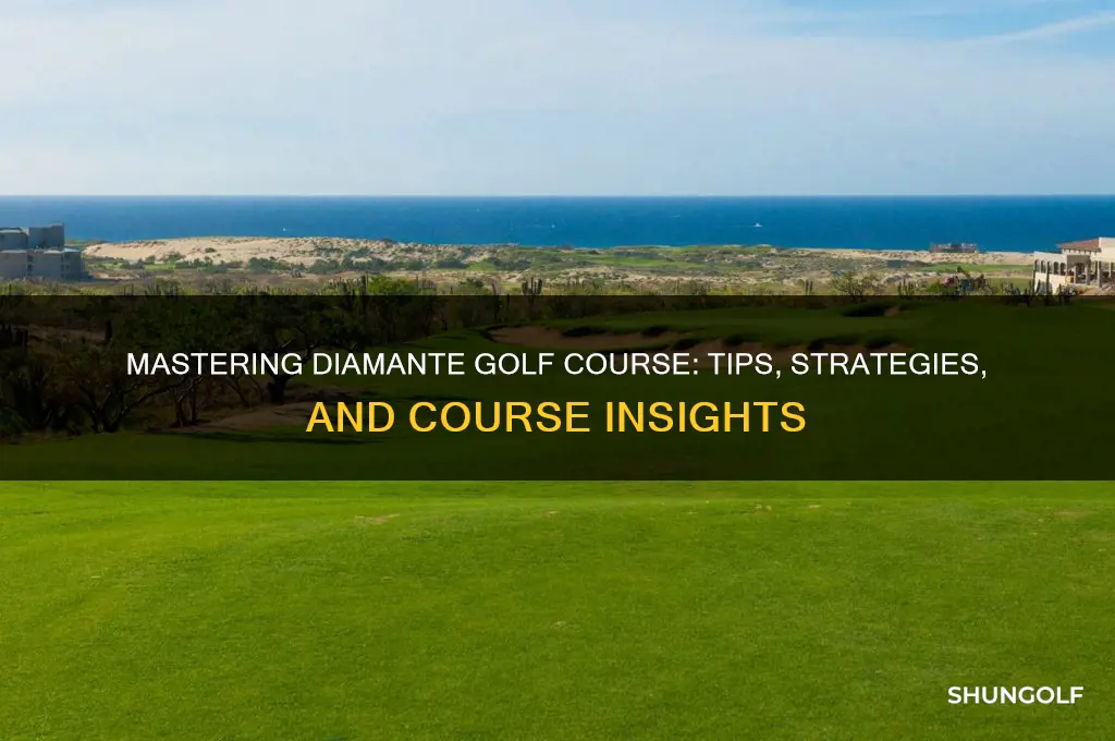 how to play diamante golf course