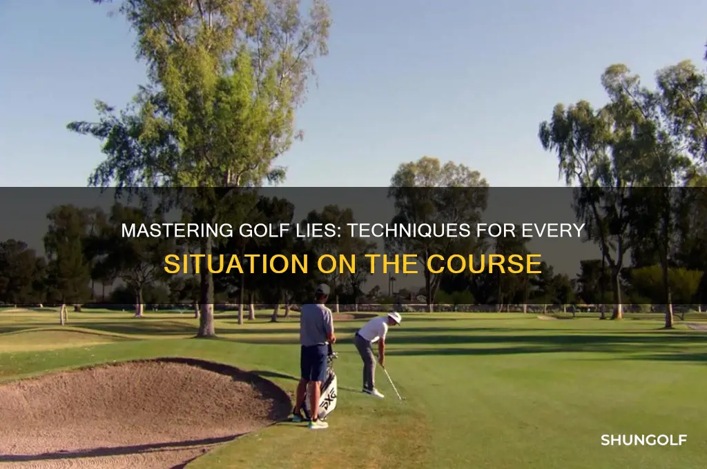 how to play different lies in golf