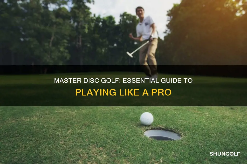 how to play disc golf book