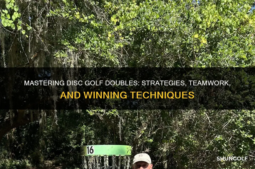 how to play disc golf doubles