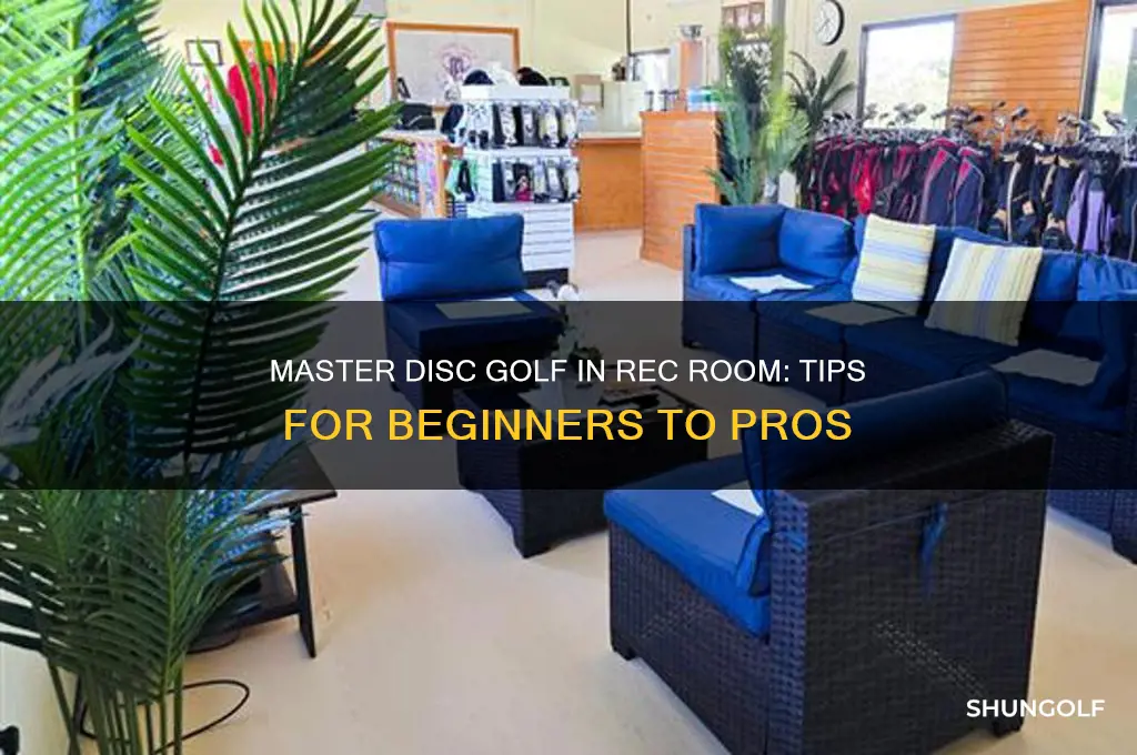 how to play disc golf in rec room