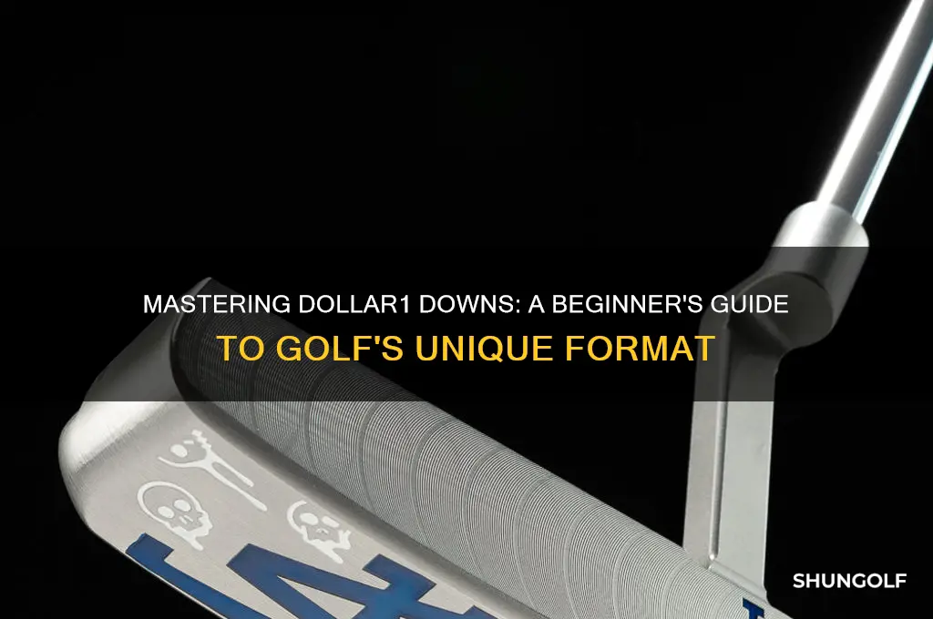 how to play dollar1 downs in golf