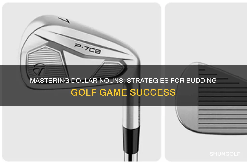 how to play dollar1 nouns in budding game for golf