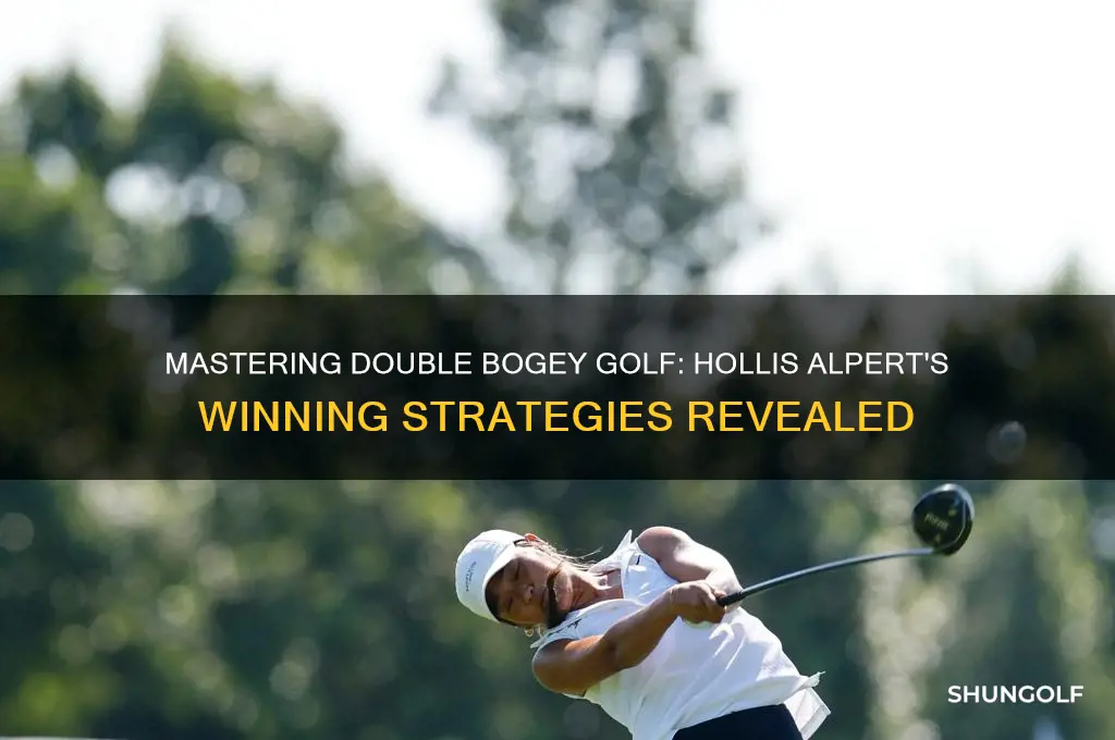 how to play double bogey golf hollis alpert