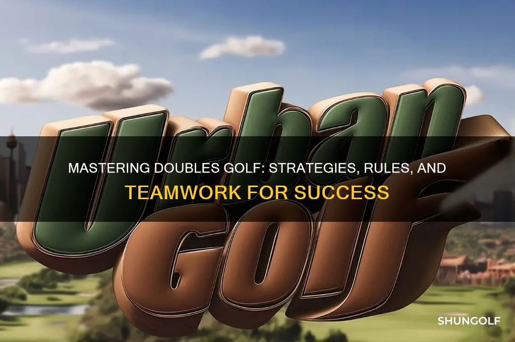 how to play doubles golf