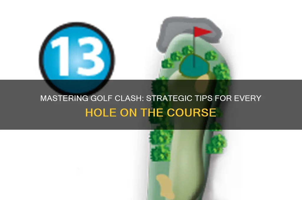 how to play each golf clash hole