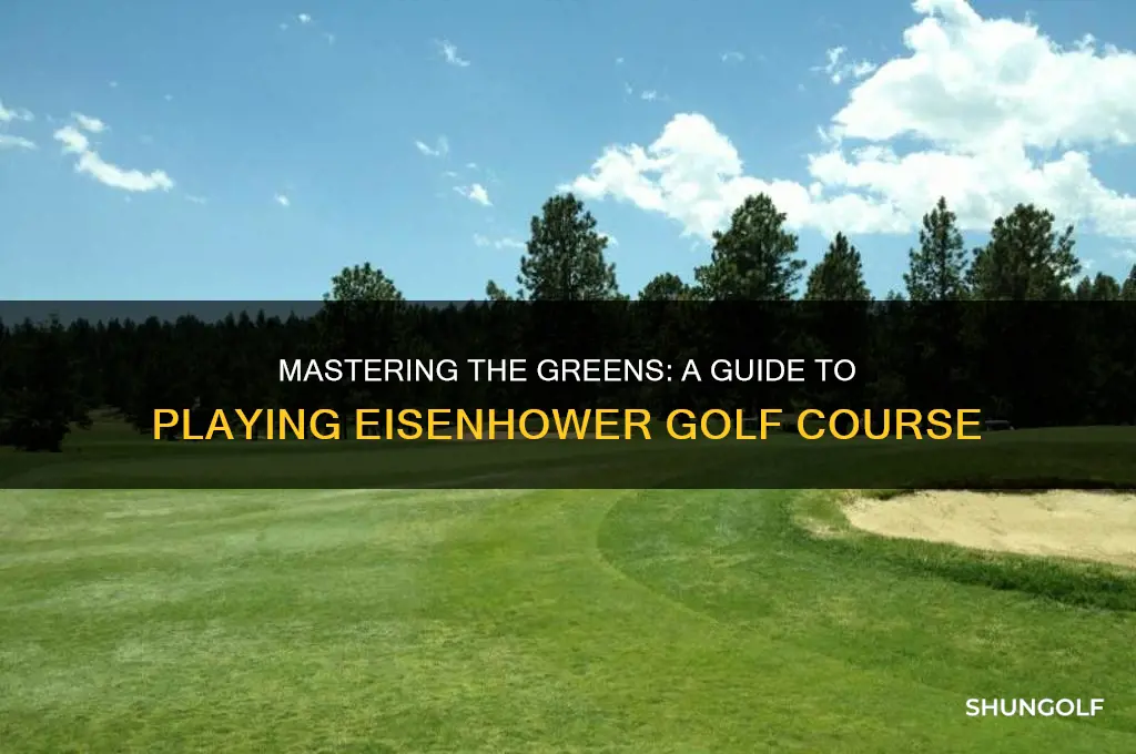 how to play eisenhower golf course