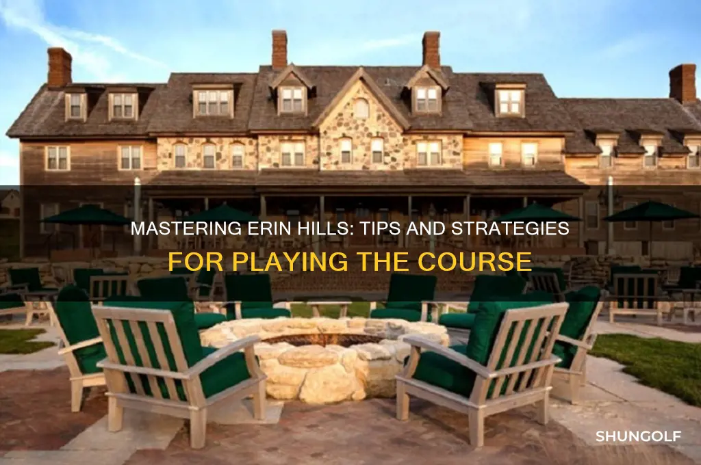 how to play erin hills golf course