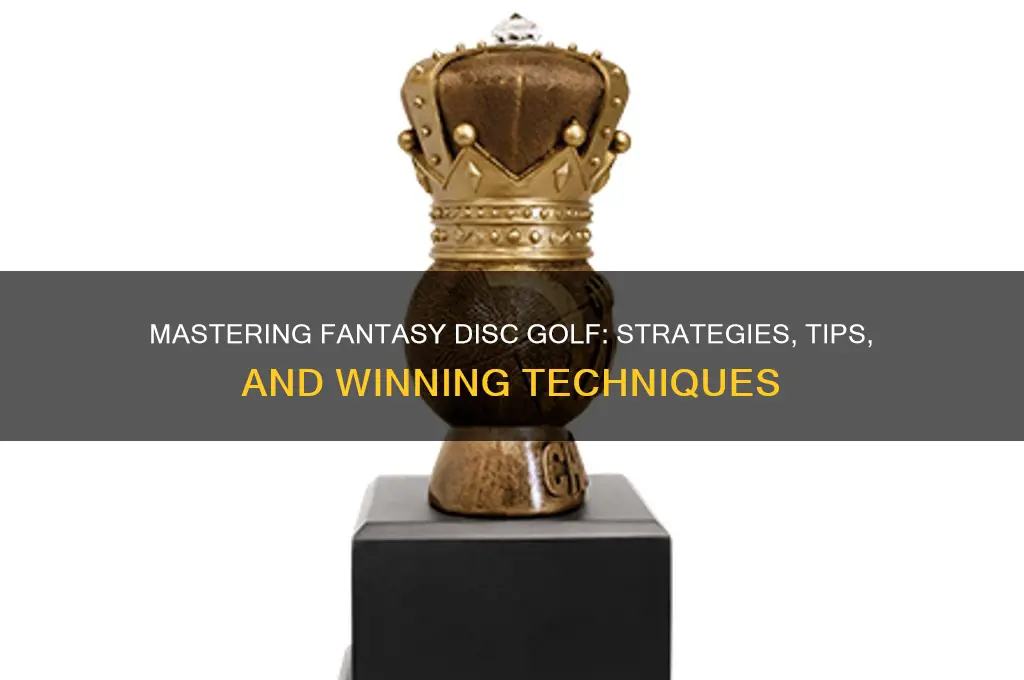 how to play fantasy disc golf
