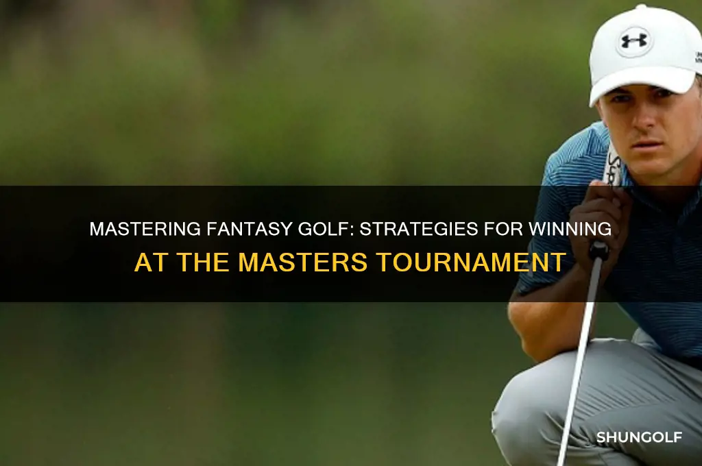 how to play fantasy golf for the masters