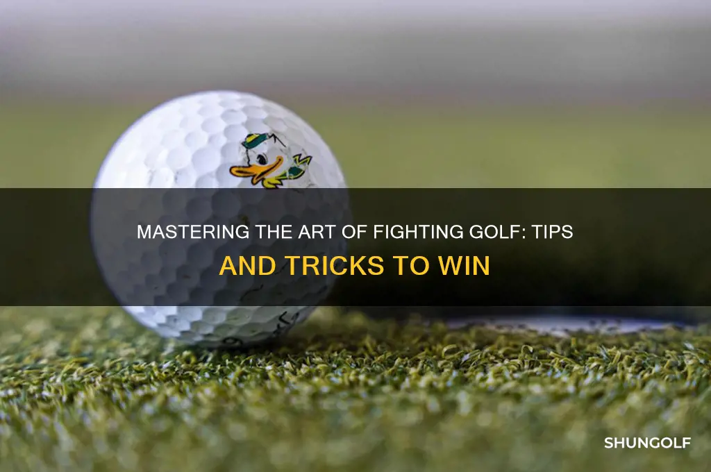 how to play fighting golf