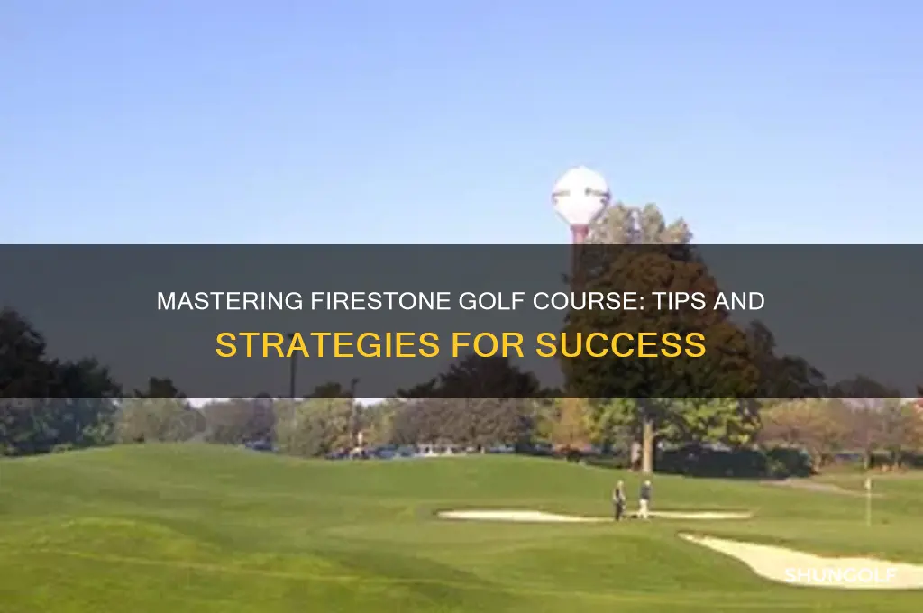 how to play firestone golf course