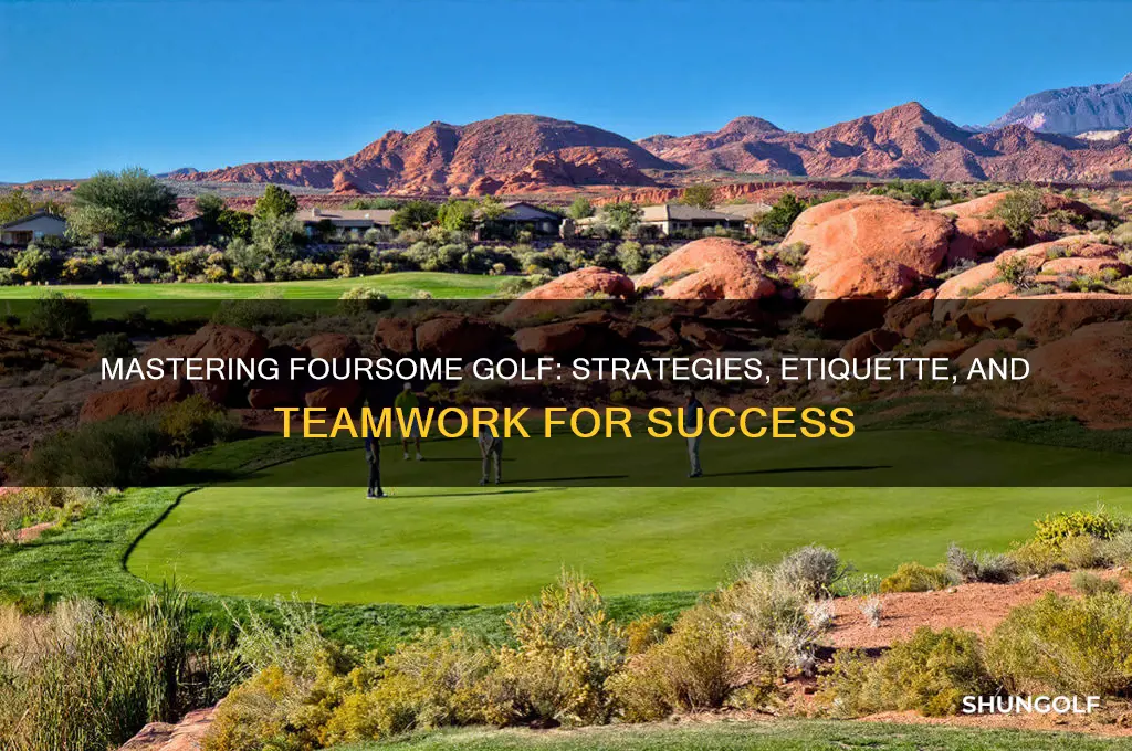 how to play foursome golf