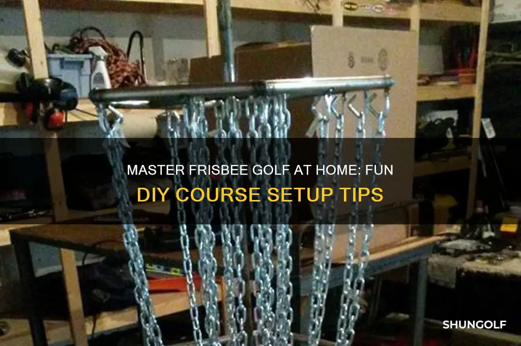 how to play frisbee golf at home