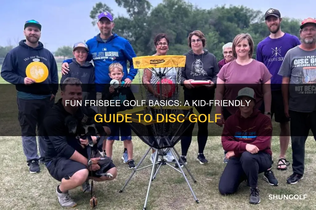 how to play frisbee golf for kids