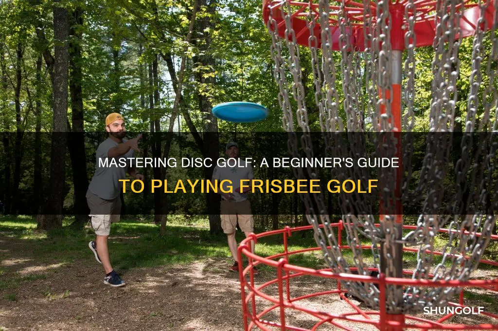 how to play frisby golf