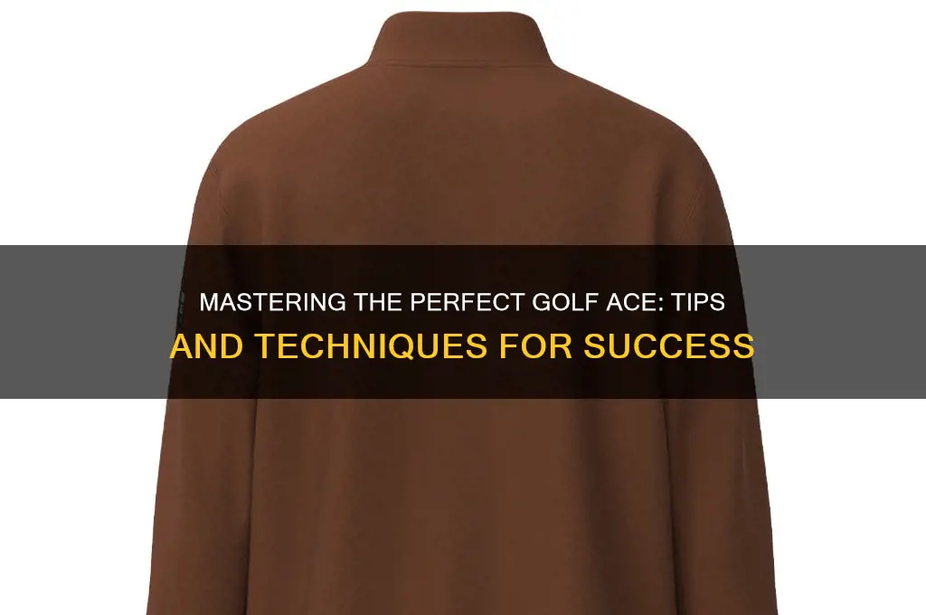 how to play golf ace