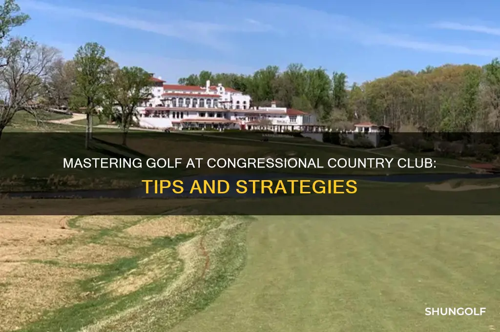 how to play golf at congressional country club