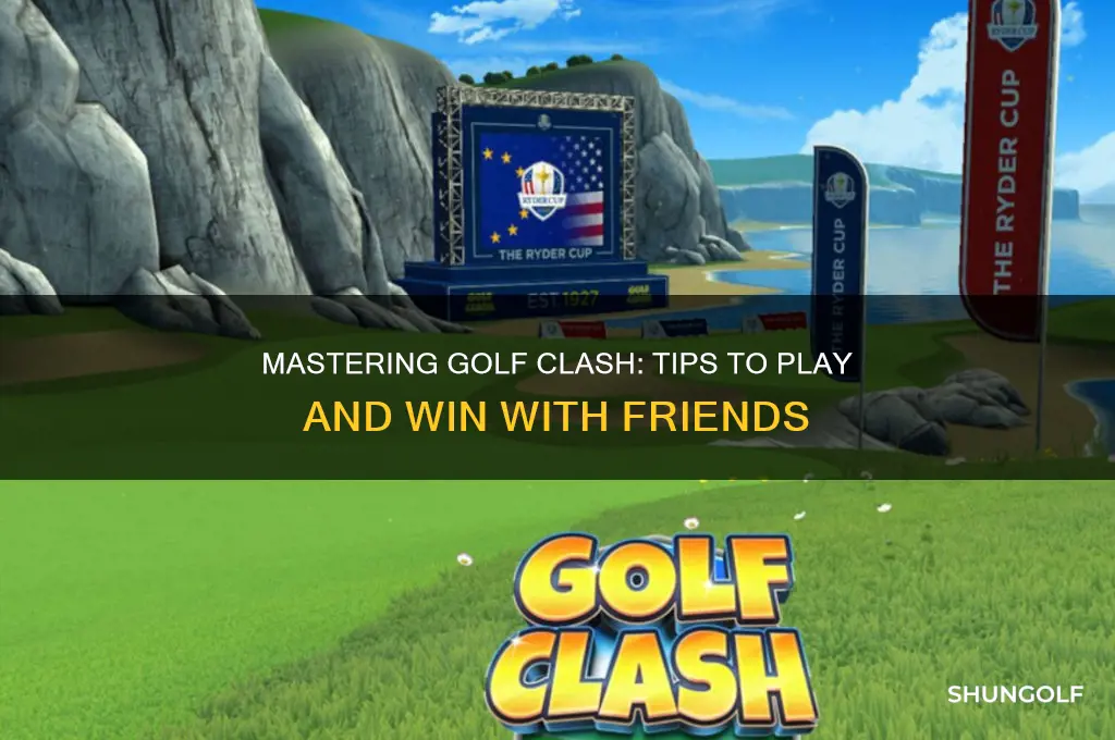 how to play golf clash with friends