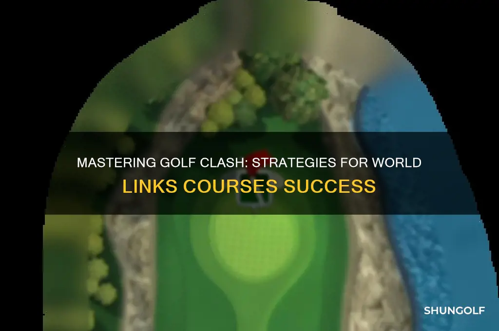 how to play golf clash world links courses
