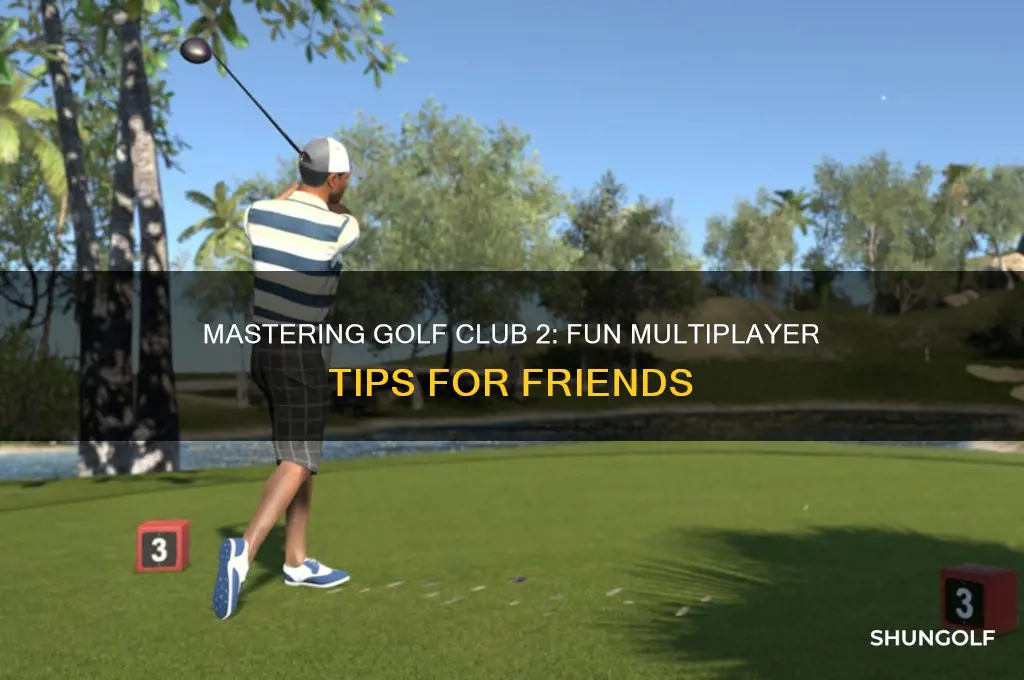 how to play golf club 2 with friends