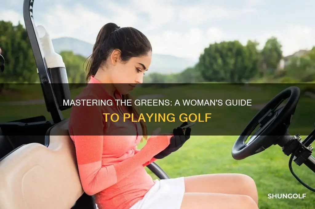 how to play golf for women