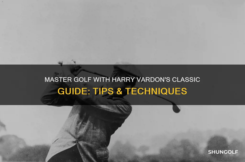how to play golf harry vardon book