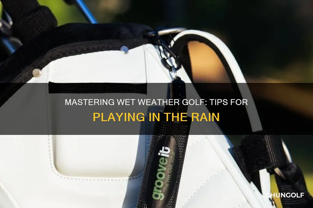 how to play golf in the rain