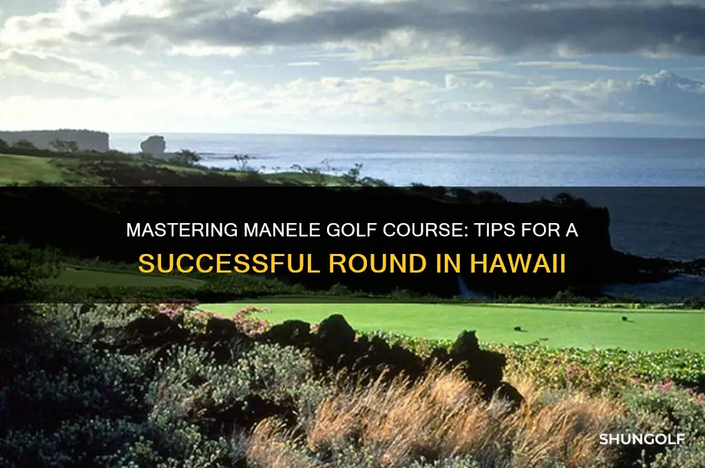 how to play manele golf course