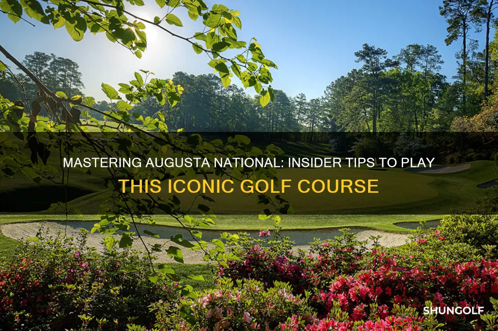 how to play on augusta national golf course