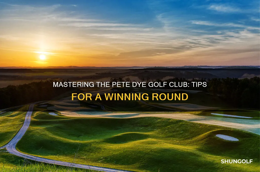 how to play pete dye golf club