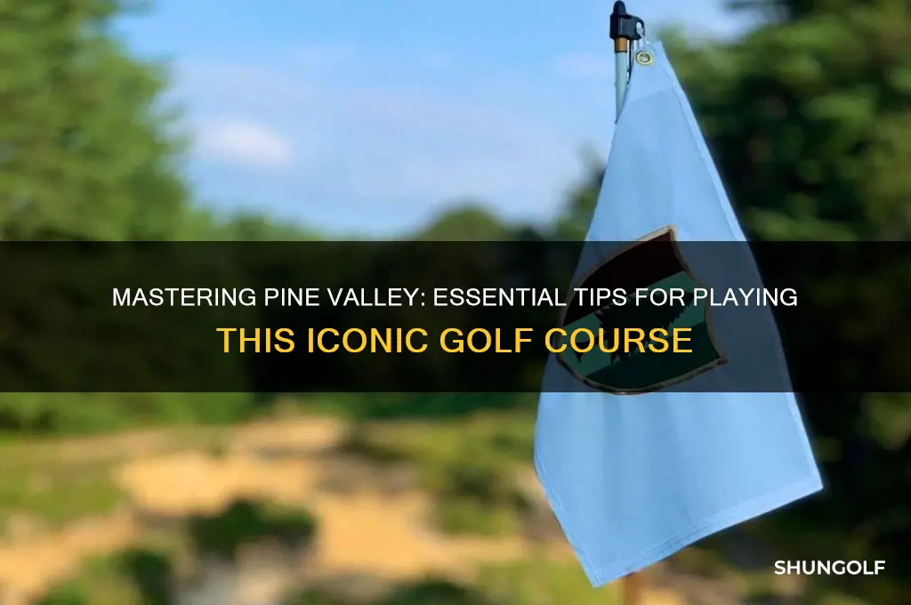 how to play pine valley golf course