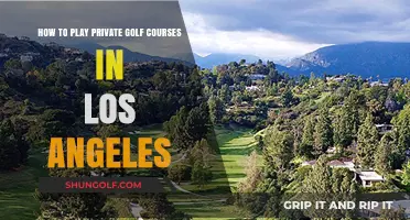 Unlocking Exclusive Greens: Accessing Private Golf Courses in Los Angeles