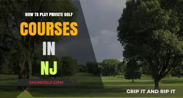 Exclusive Access: Playing Private Golf Courses in New Jersey