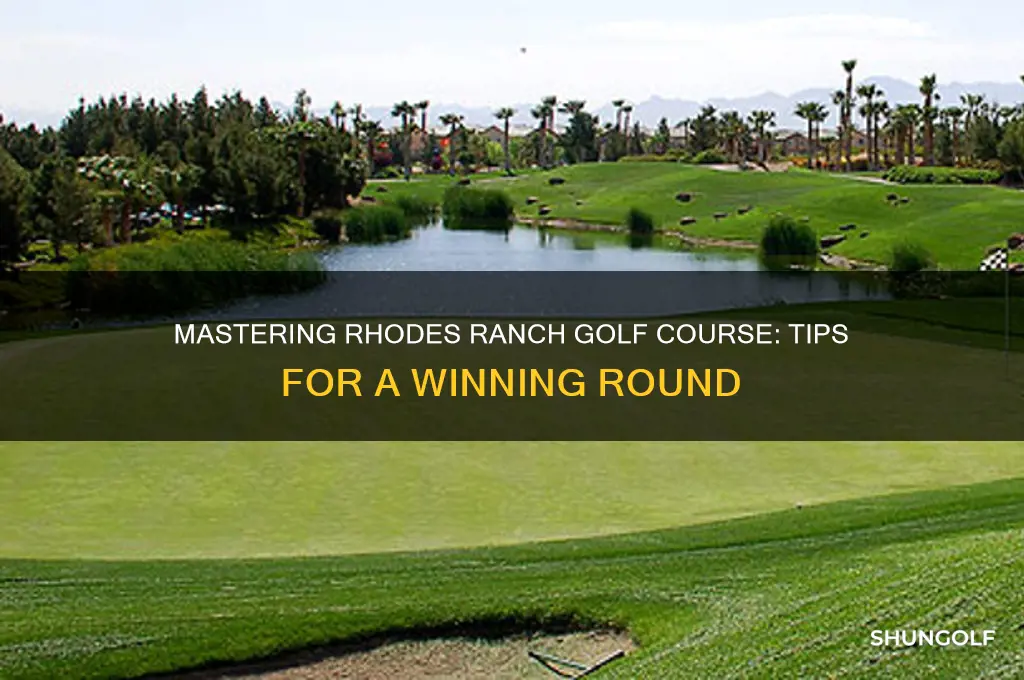 how to play rhodes ranch golf course