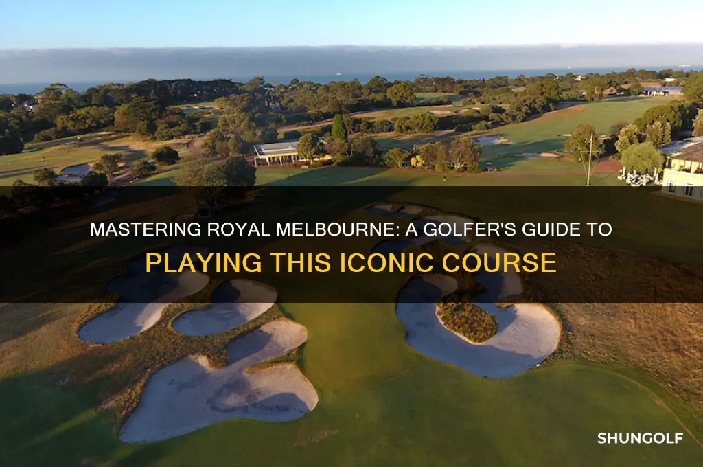 how to play royal melbourne golf club