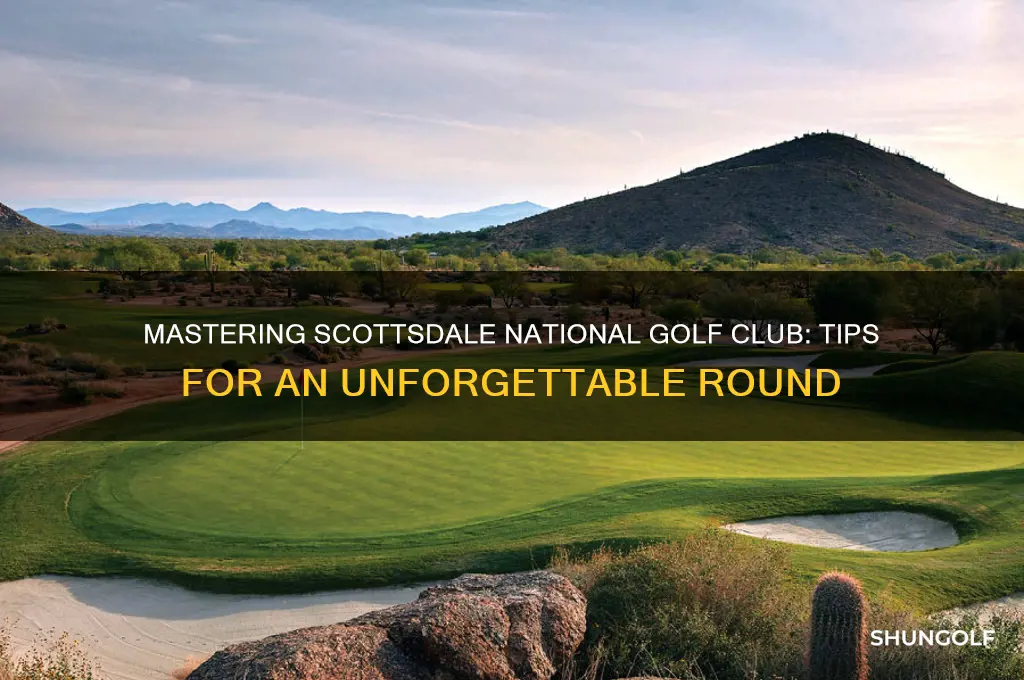 how to play scottsdale national golf club