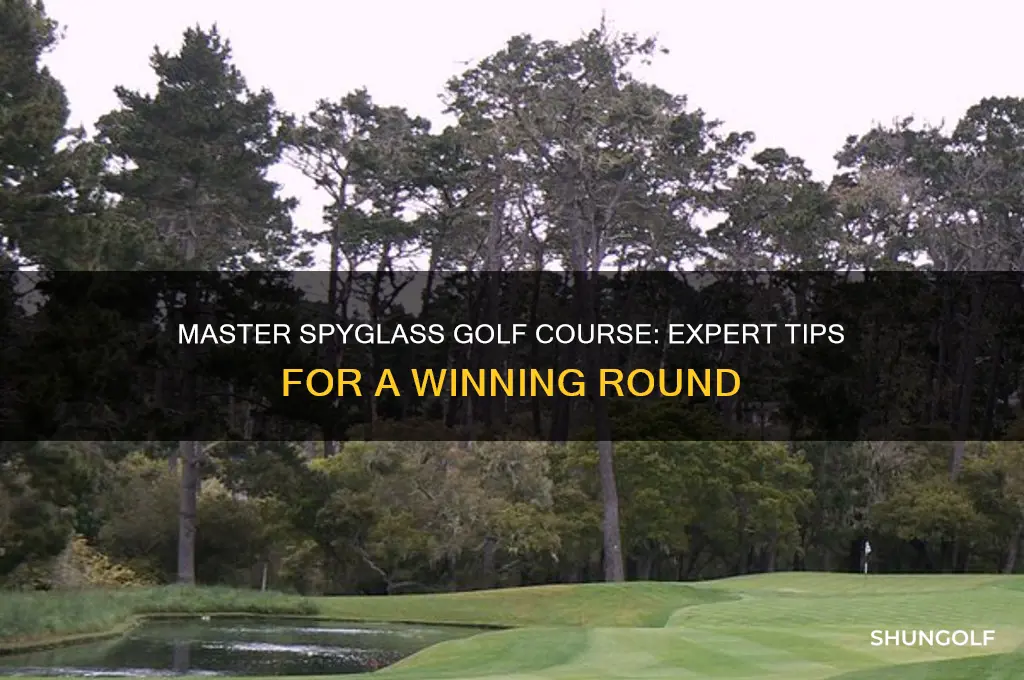 how to play spyglass golf course
